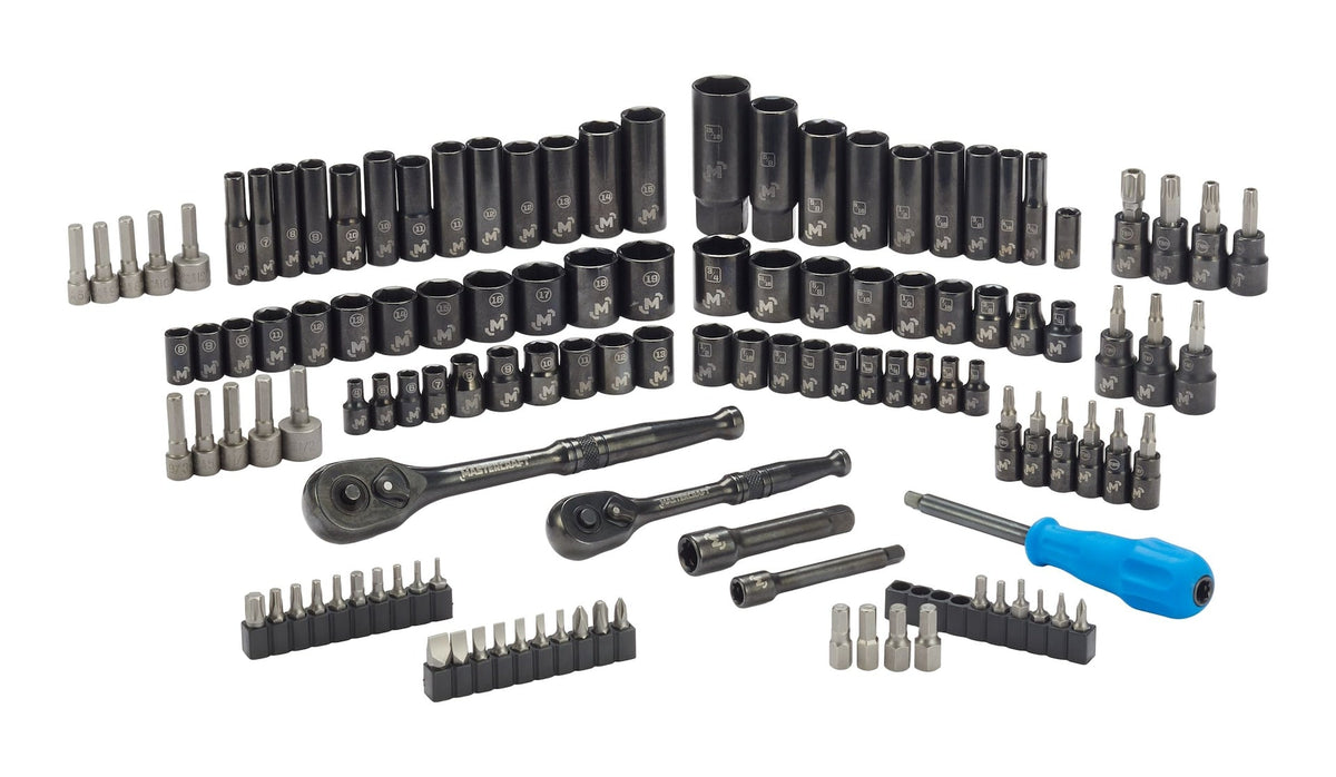 Socket Sets, 122-pc, Black - Item 0004325 K7