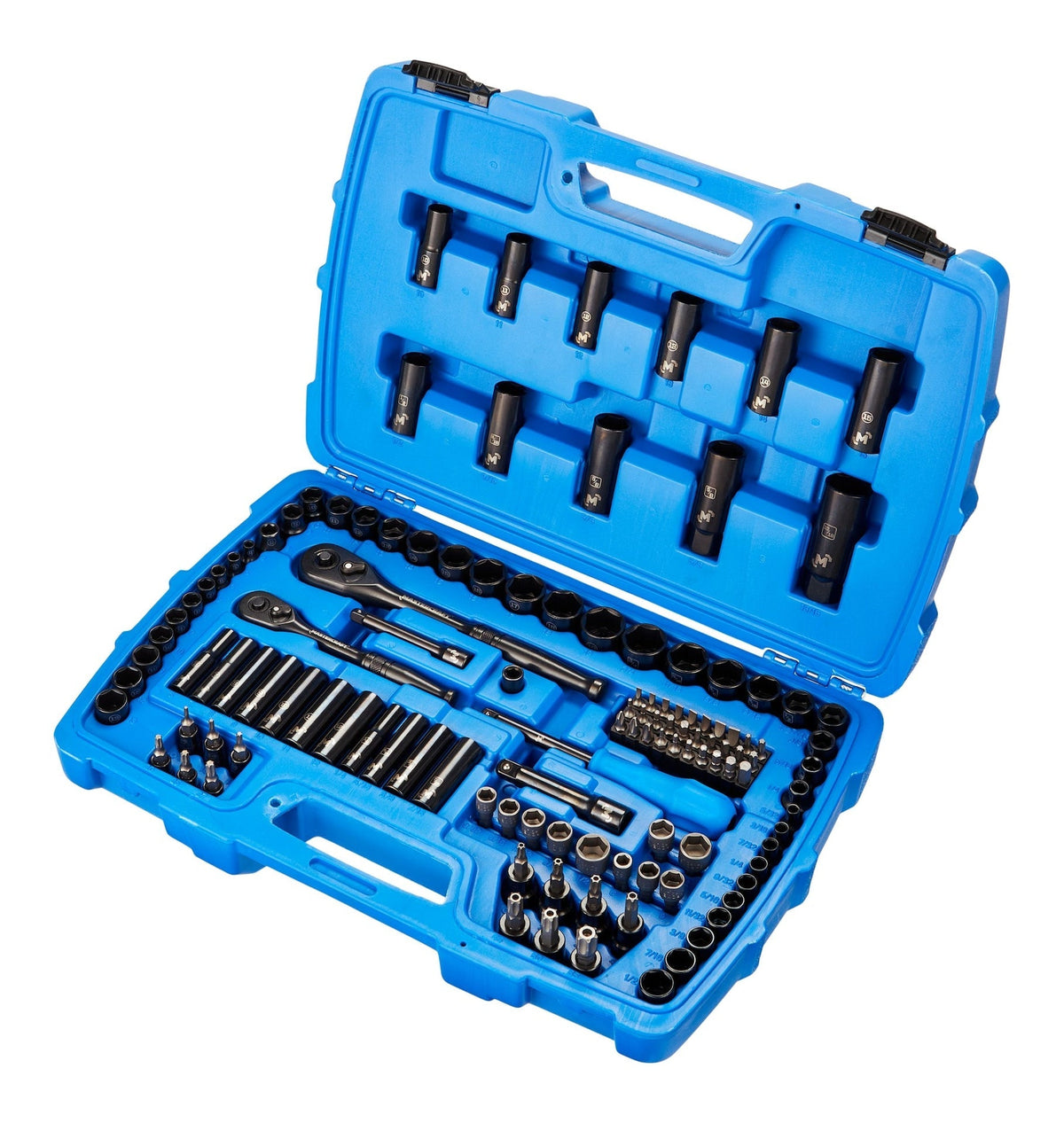 Socket Sets, 122-pc, Black - Item 0004325 K7