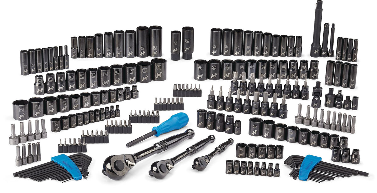 Socket Sets, 229-pc, Black - Item 0004293 G9