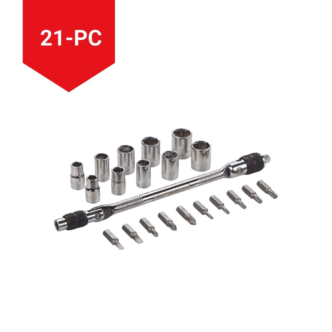 Socket Sets, 21-pc - Item 0004370 H5