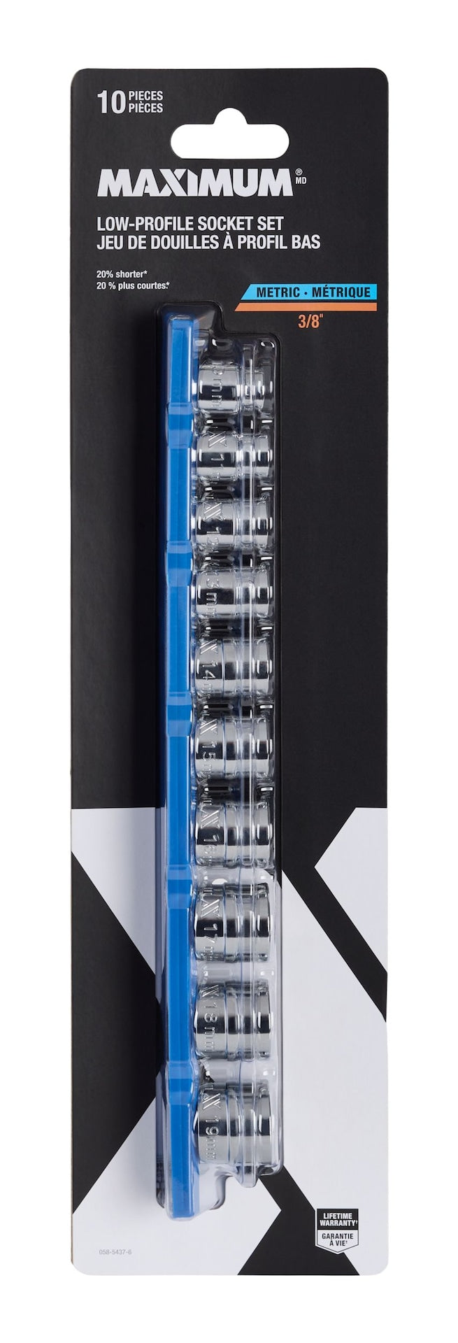 Socket Sets, 10 Piece - Item 0004389 W7