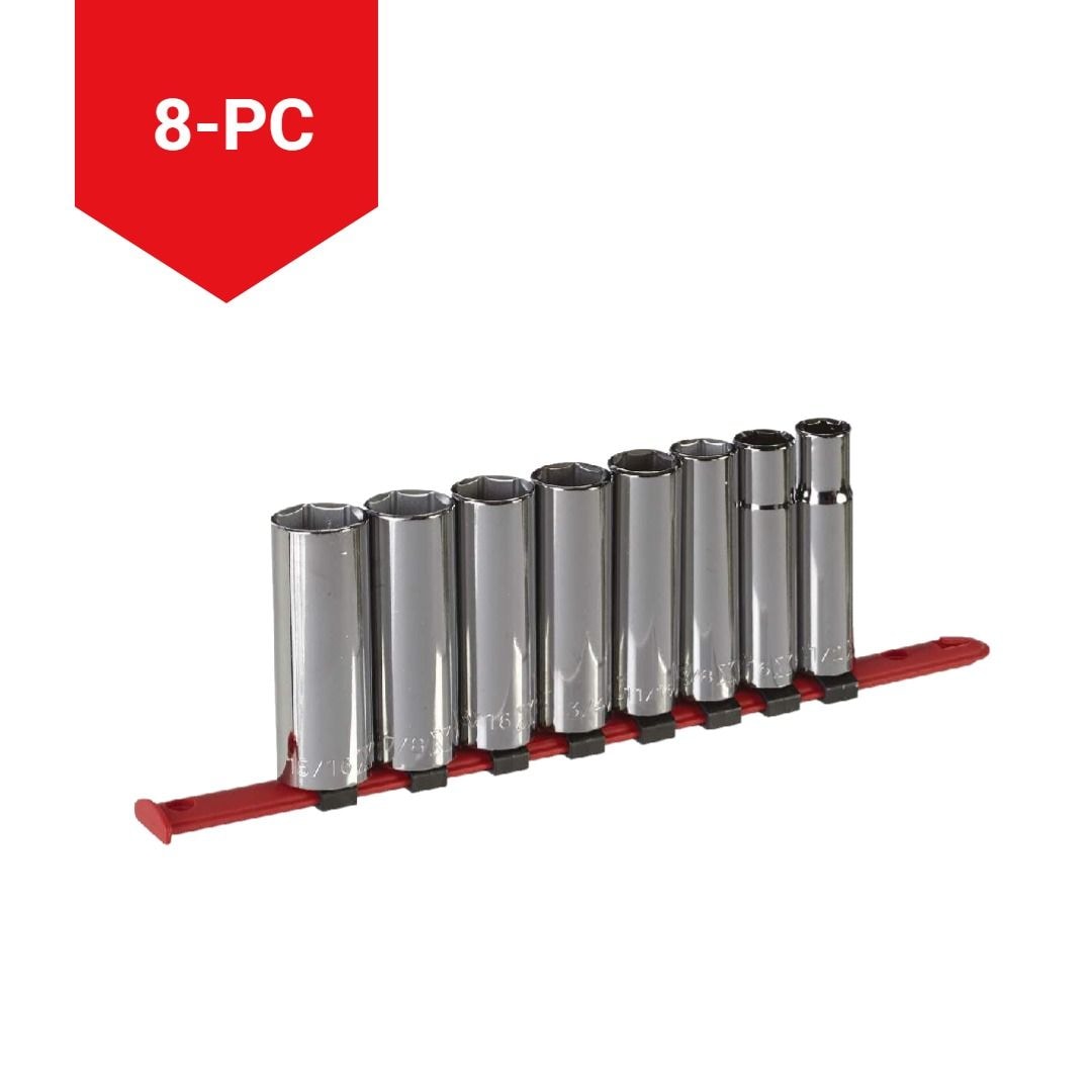 Socket Sets, 2-in, 8-pc - Item 0004360 K0