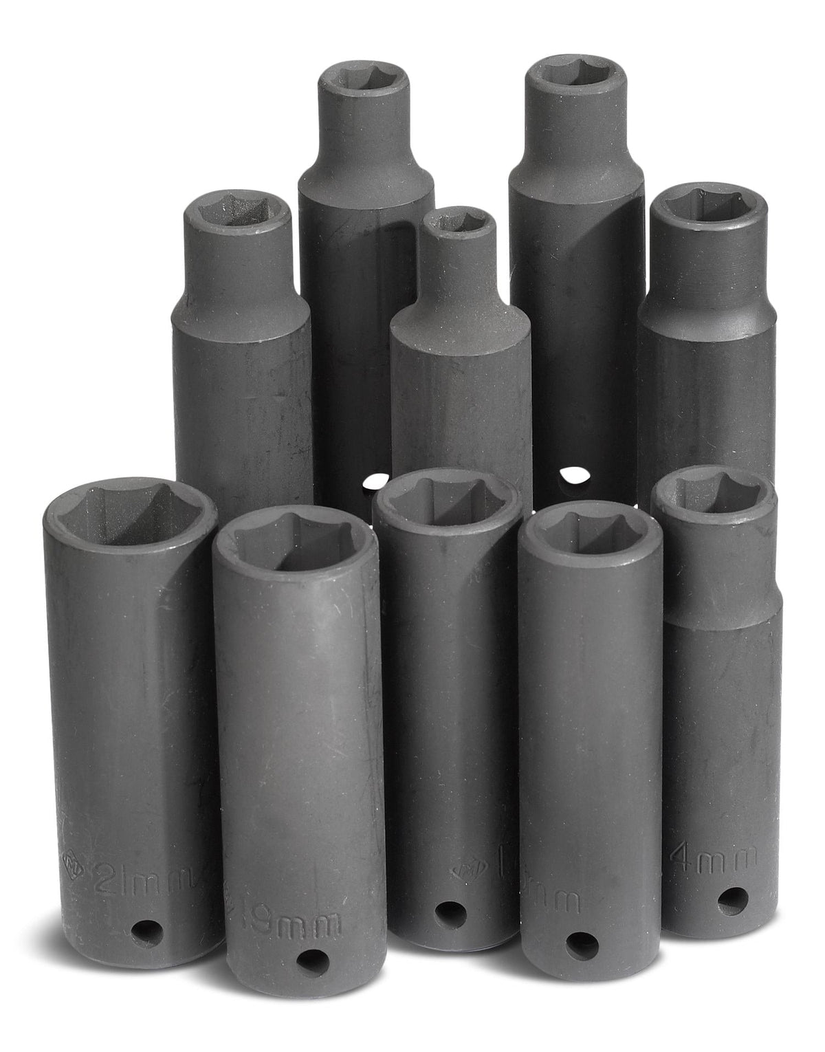 Socket Sets, 2-in, 10-pc - Item 0004329 C1