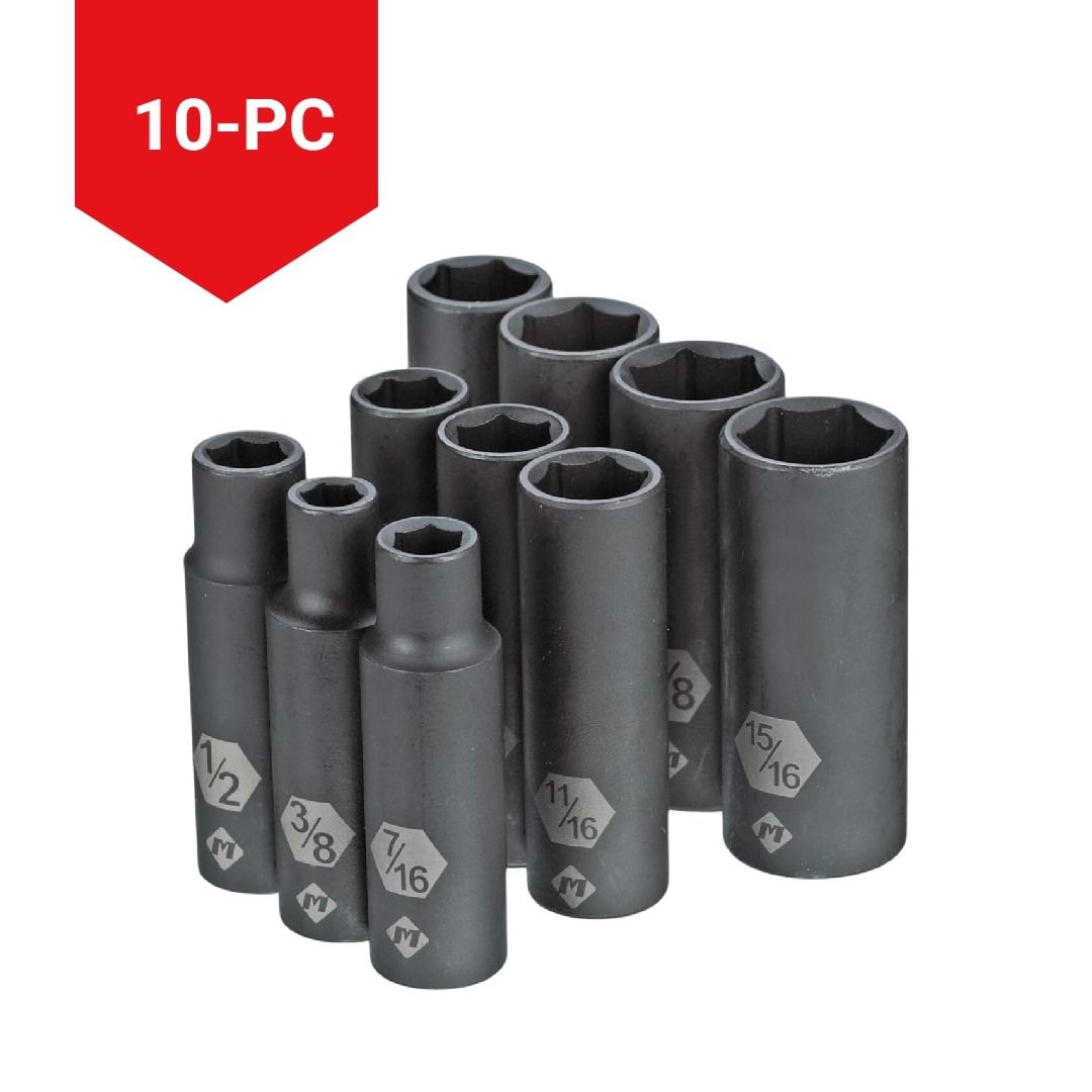 Socket Sets, 2-in, 10-pc - Item 0004330 M8