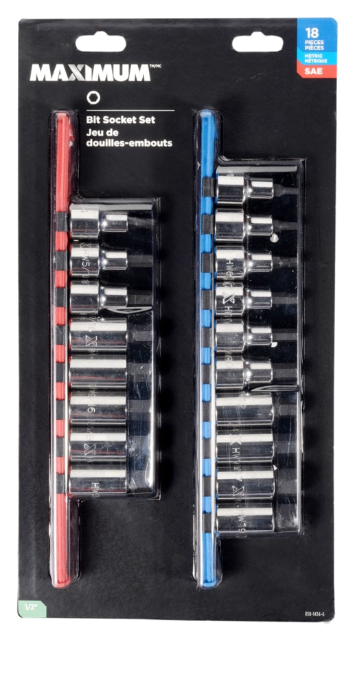 Socket Sets, 2-in, 18-pc - Item 0004302 D2