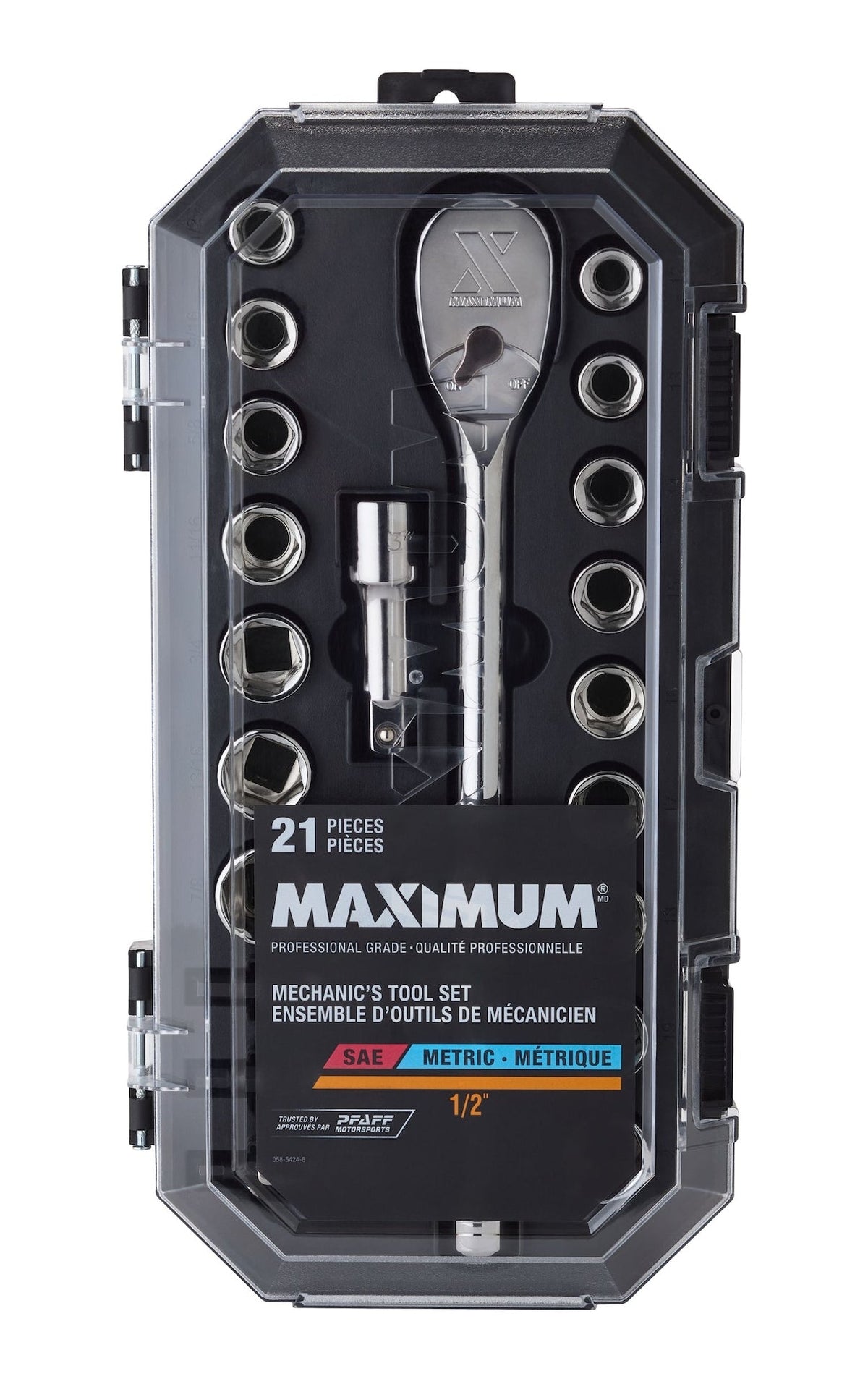 Socket Sets, 21 Piece - Item 0004342 K9