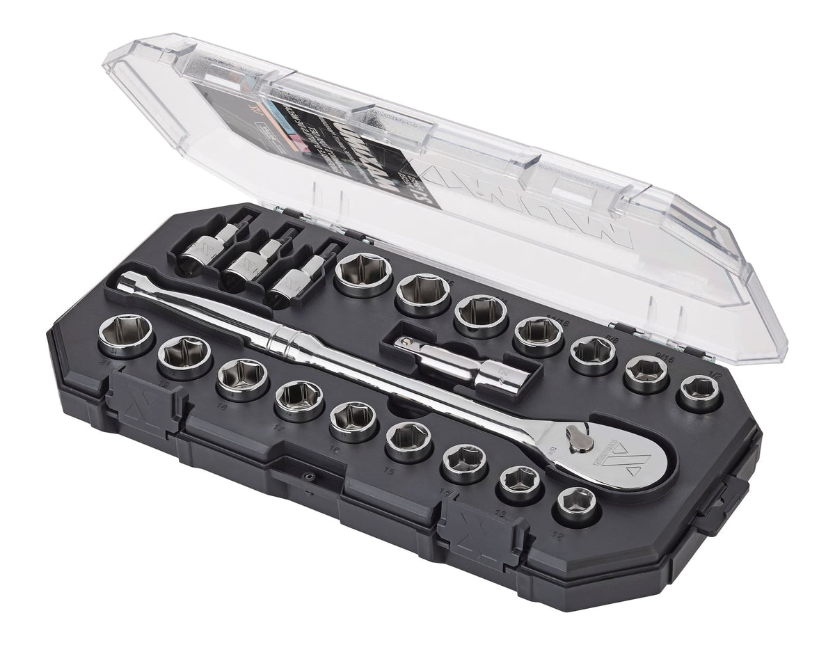 Socket Sets, 21 Piece - Item 0004342 K9
