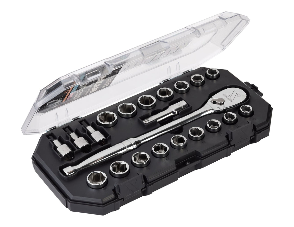 Socket Sets, 21 Piece - Item 0004342 K9