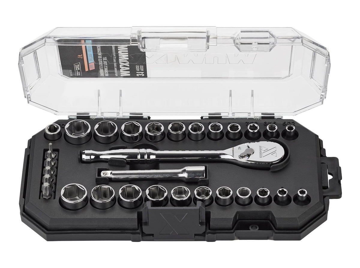 Socket Sets, 31 Piece - Item 0004404 K7