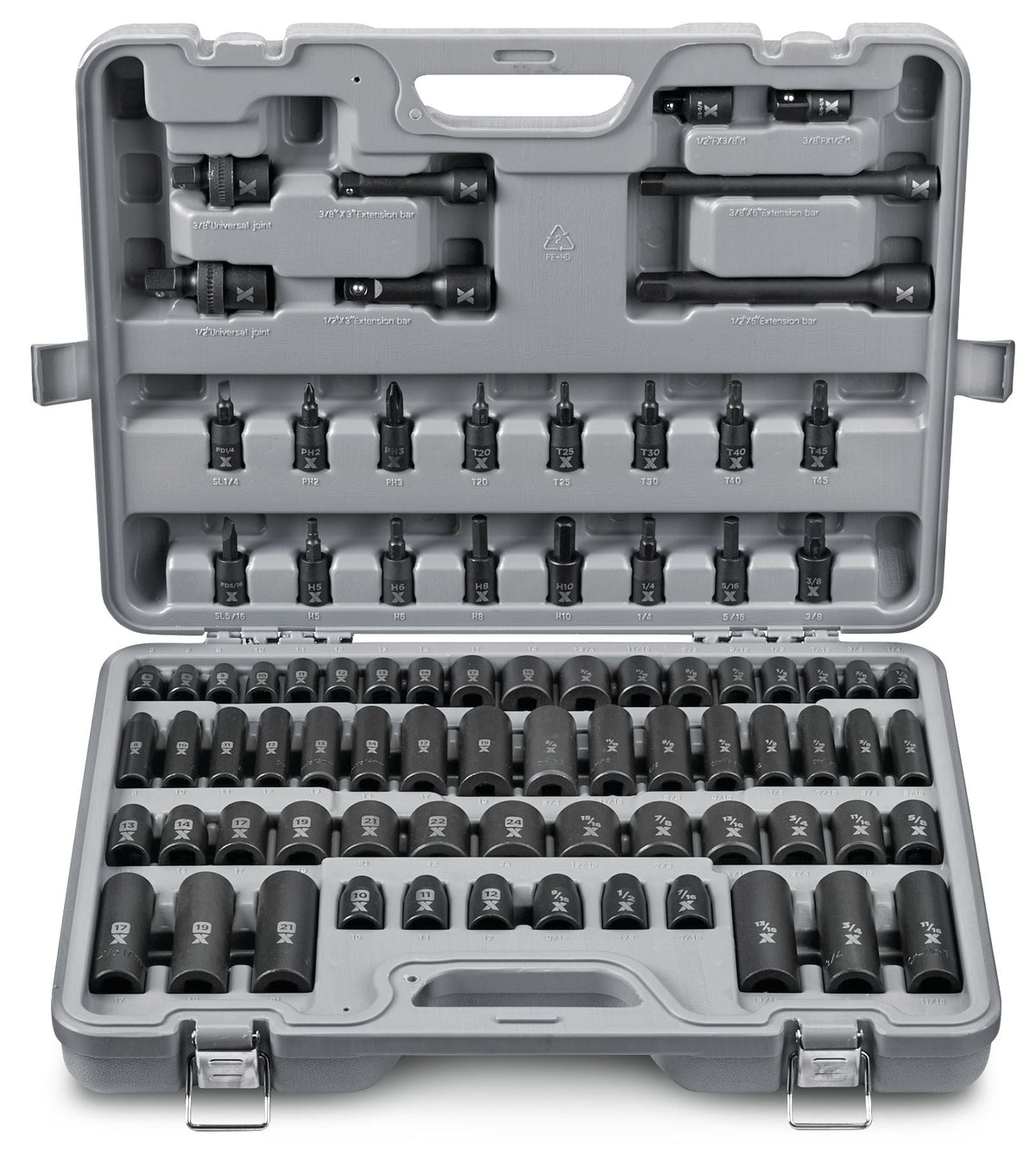 Socket Sets, 8-in, 2-in, 83-pc - Item 0004331 Q3