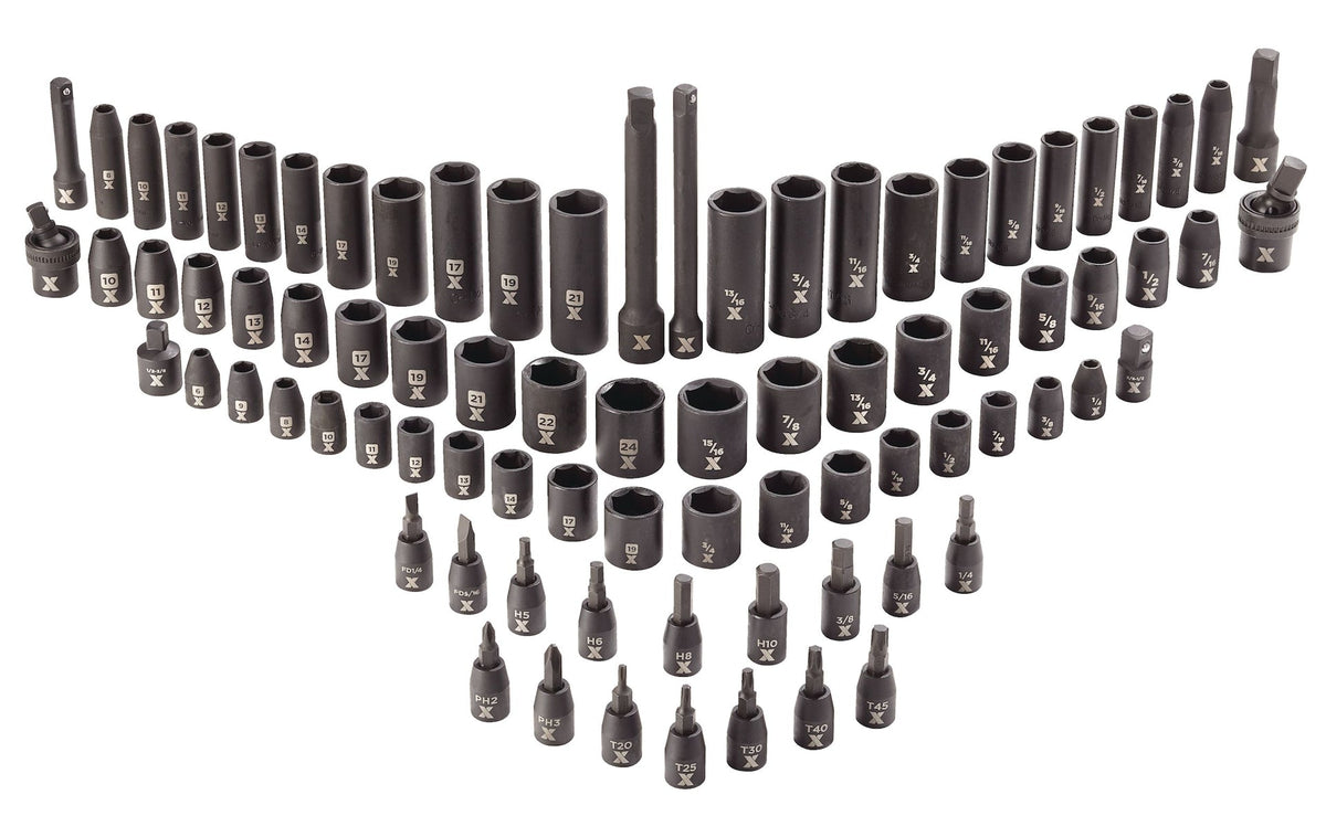 Socket Sets, 8-in, 2-in, 83-pc - Item 0004331 Q3
