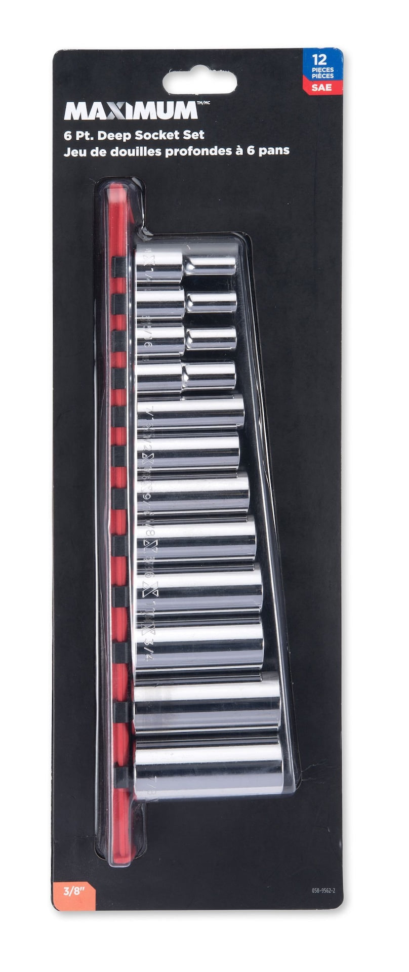 Socket Sets, 8-in, 12-pc - Item 0004354 I2