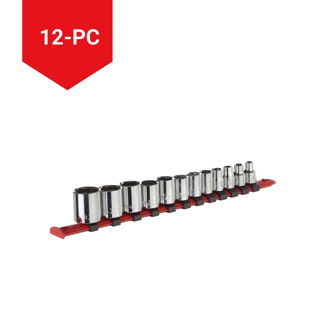 Socket Sets, 8-in, 12-pc - Item 0004395 I1