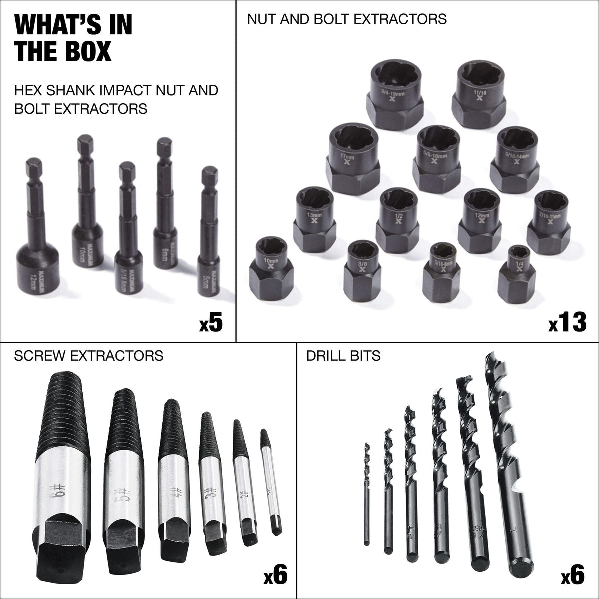 Socket Sets, 30-pc - Item 0004299 D7