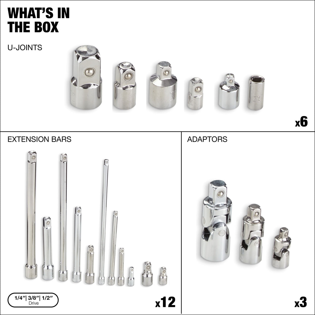 Socket Sets, 20-pc - Item 0004355 Z9