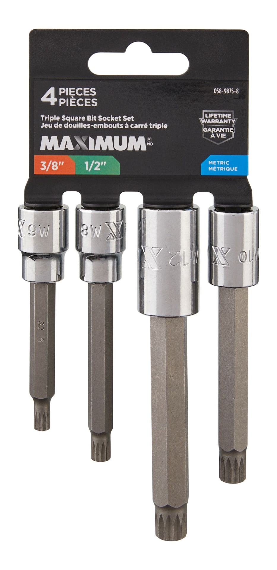 Socket Sets, 4-pc - Item 0004357 H8