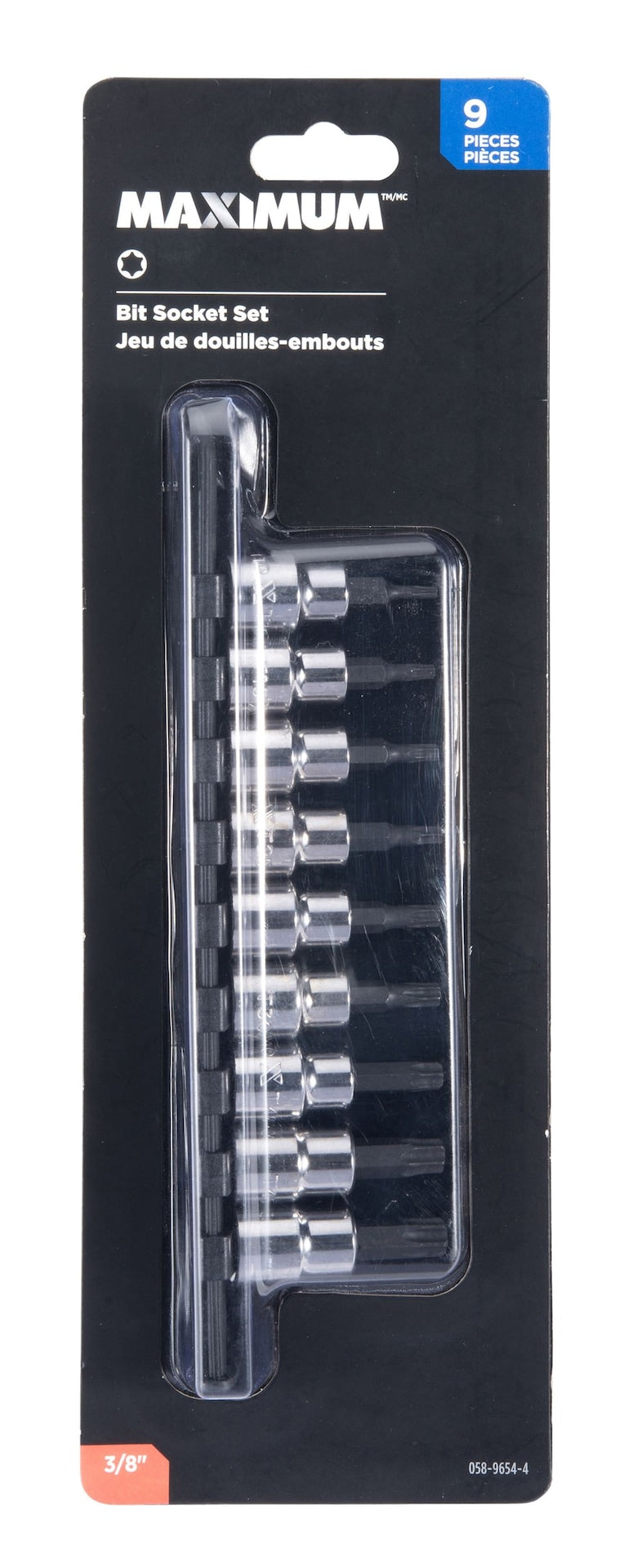 Socket Sets, 9-pc - Item 0004323 I7