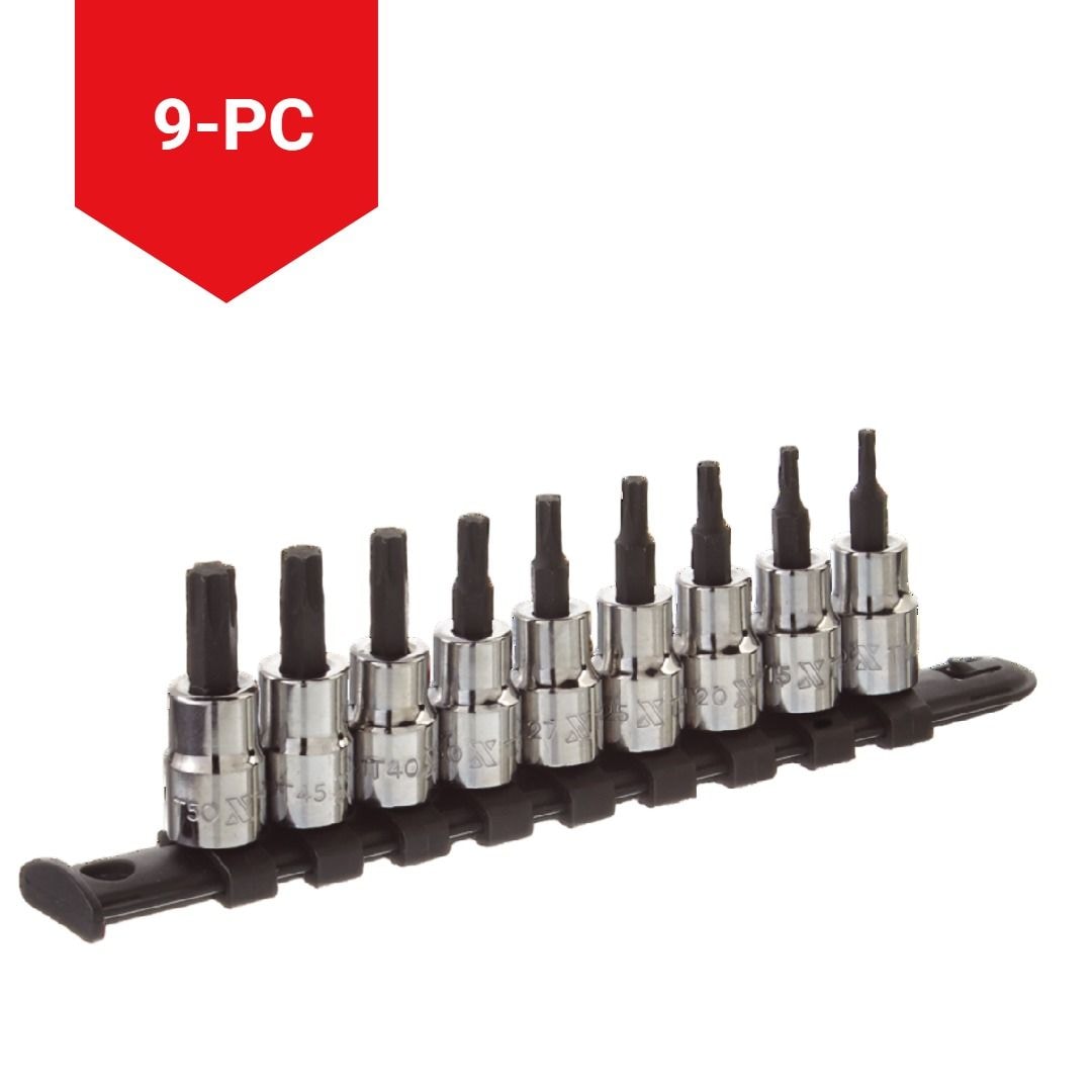 Socket Sets, 9-pc - Item 0004323 I7