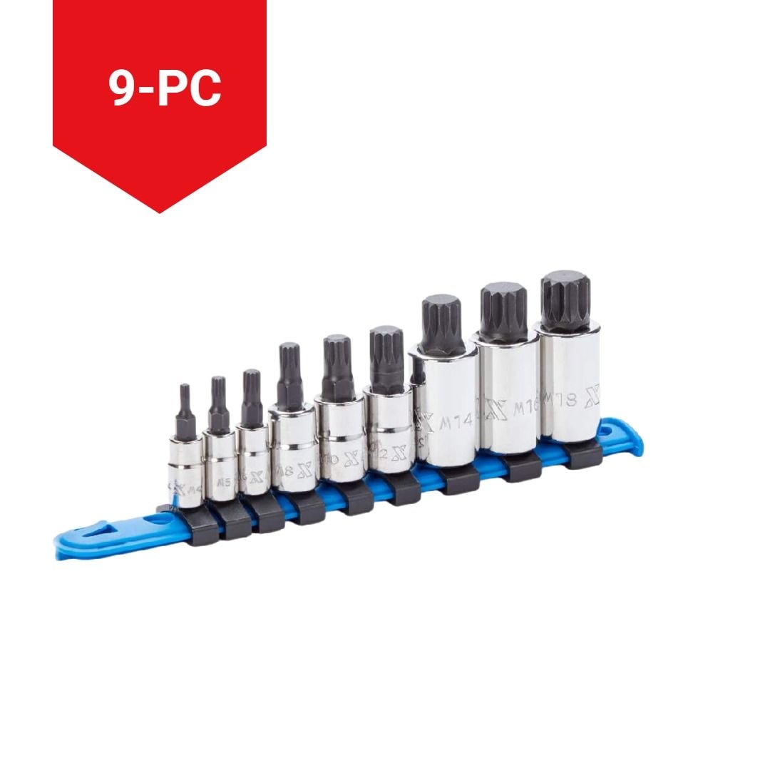 Socket Sets, 9-pc - Item 0004367 S5