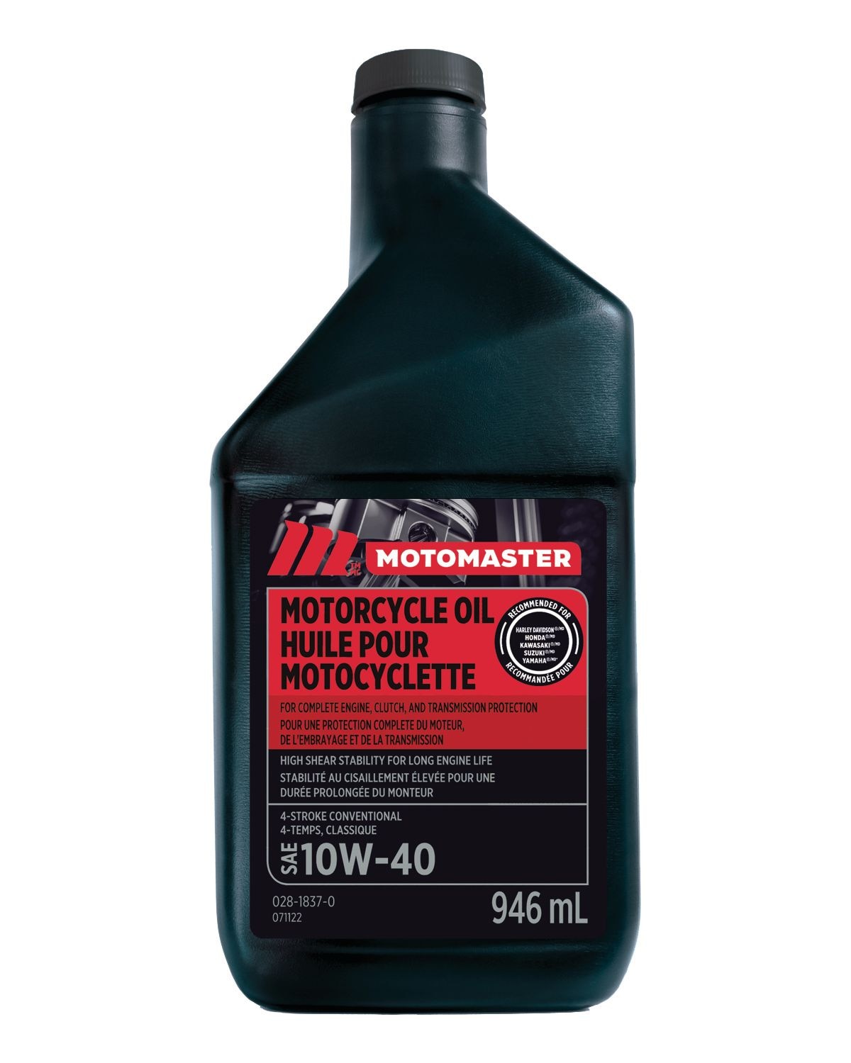 Motorcycle Oil, 946-mL - Item 0001512 V9