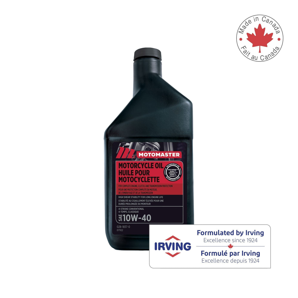 Motorcycle Oil, 946-mL - Item 0001512 V9