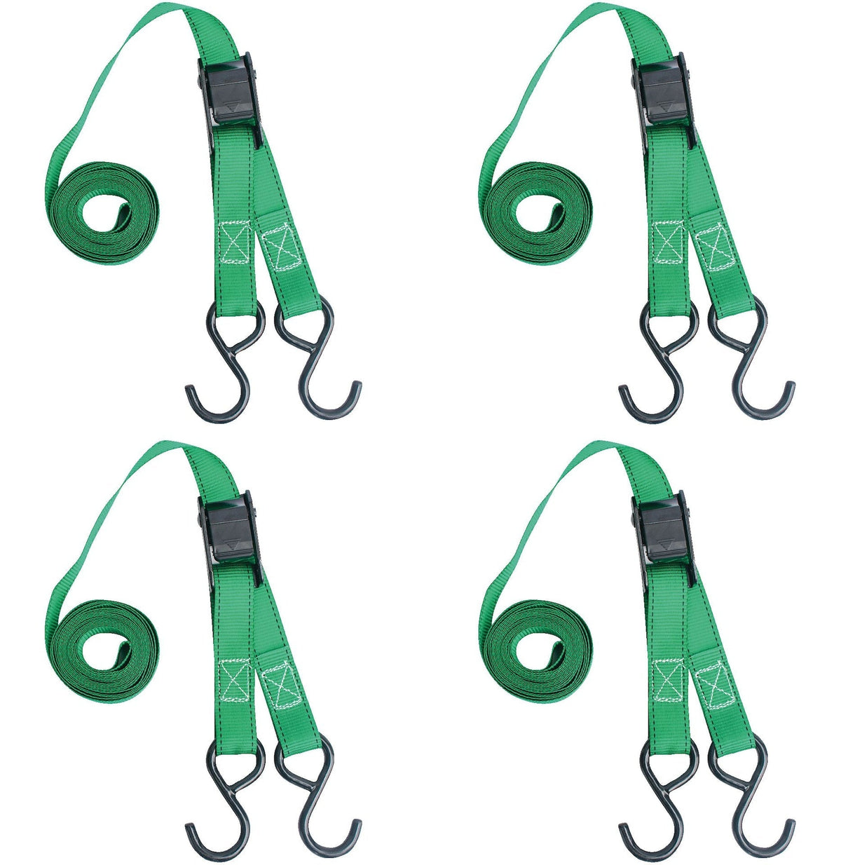 Roof Racks, Carriers & Cargo Management, 900-lb, 1-in, 10-ft, 4-pk, Weatherproof - Item 0000458 K2