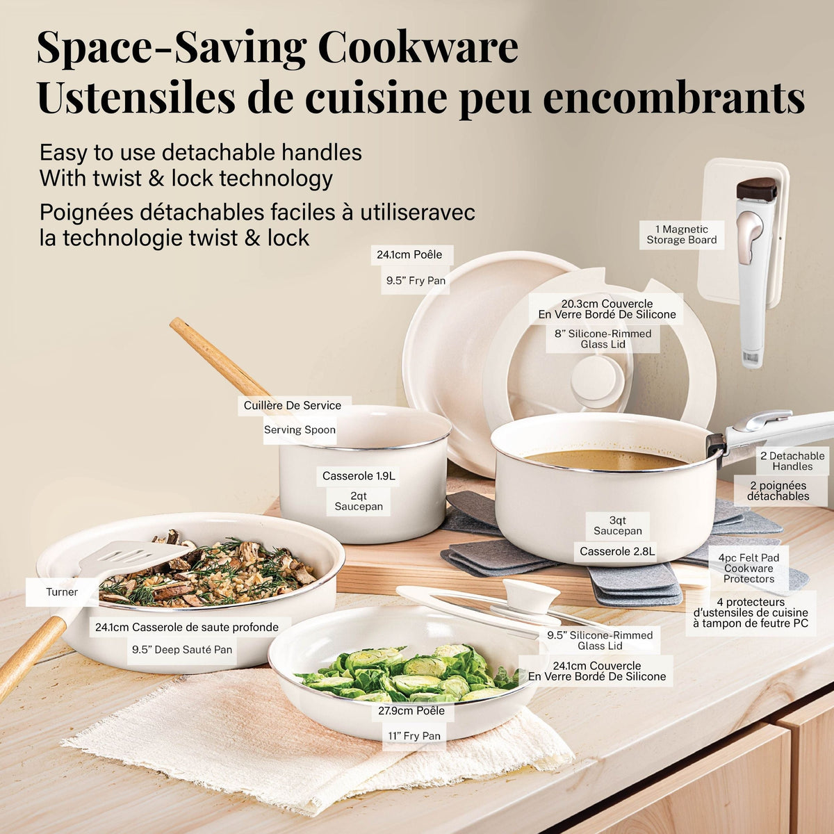 Cookware Sets, 18-pc - Item 0008307 V3