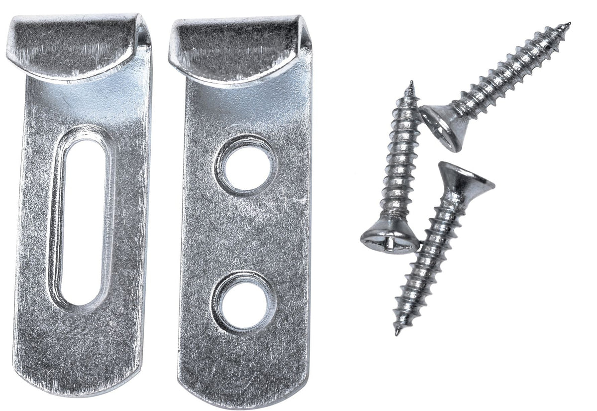 Hanging Hooks, 4-pk, Silver - Item 0009792 G0