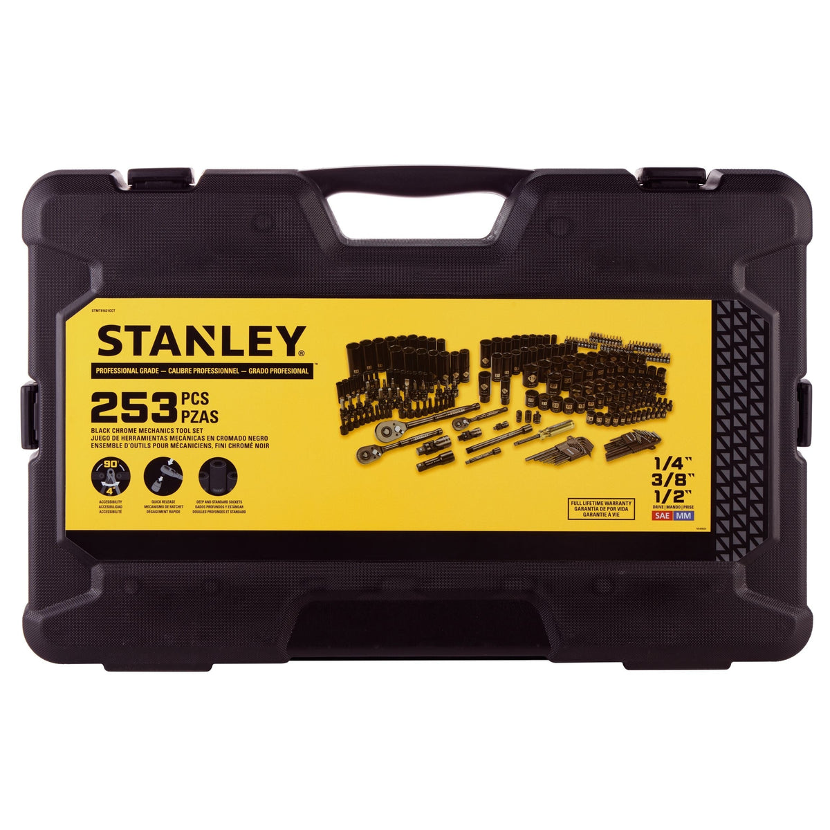Socket Sets, 253 Piece, Black - Item 0004284 M7