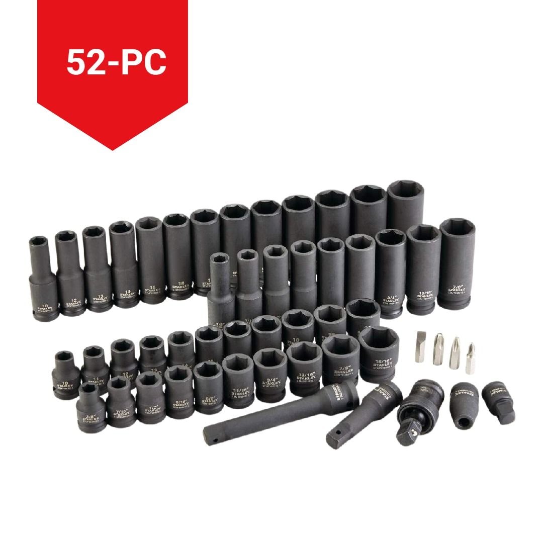 Socket Sets, 2-in, 52-pc - Item 0004375 R1