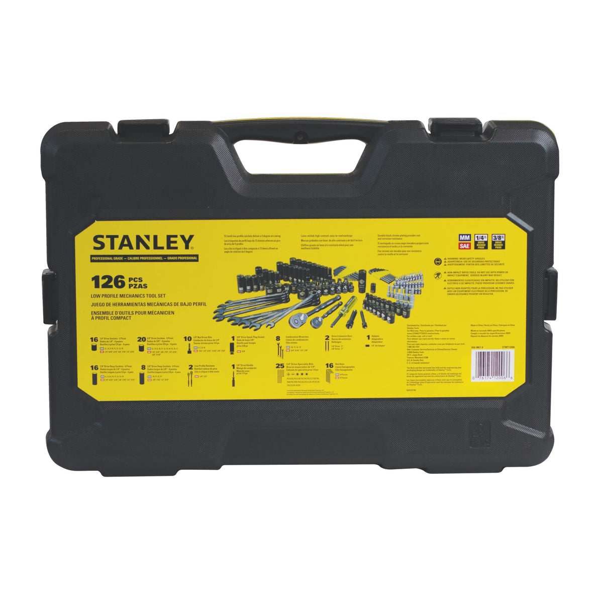 Socket Sets, 126-pc, Black - Item 0004306 B2