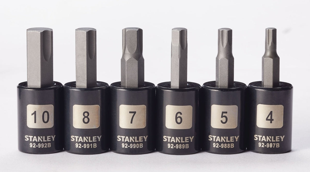 Socket Sets, 6-pc, Black - Item 0004365 A5