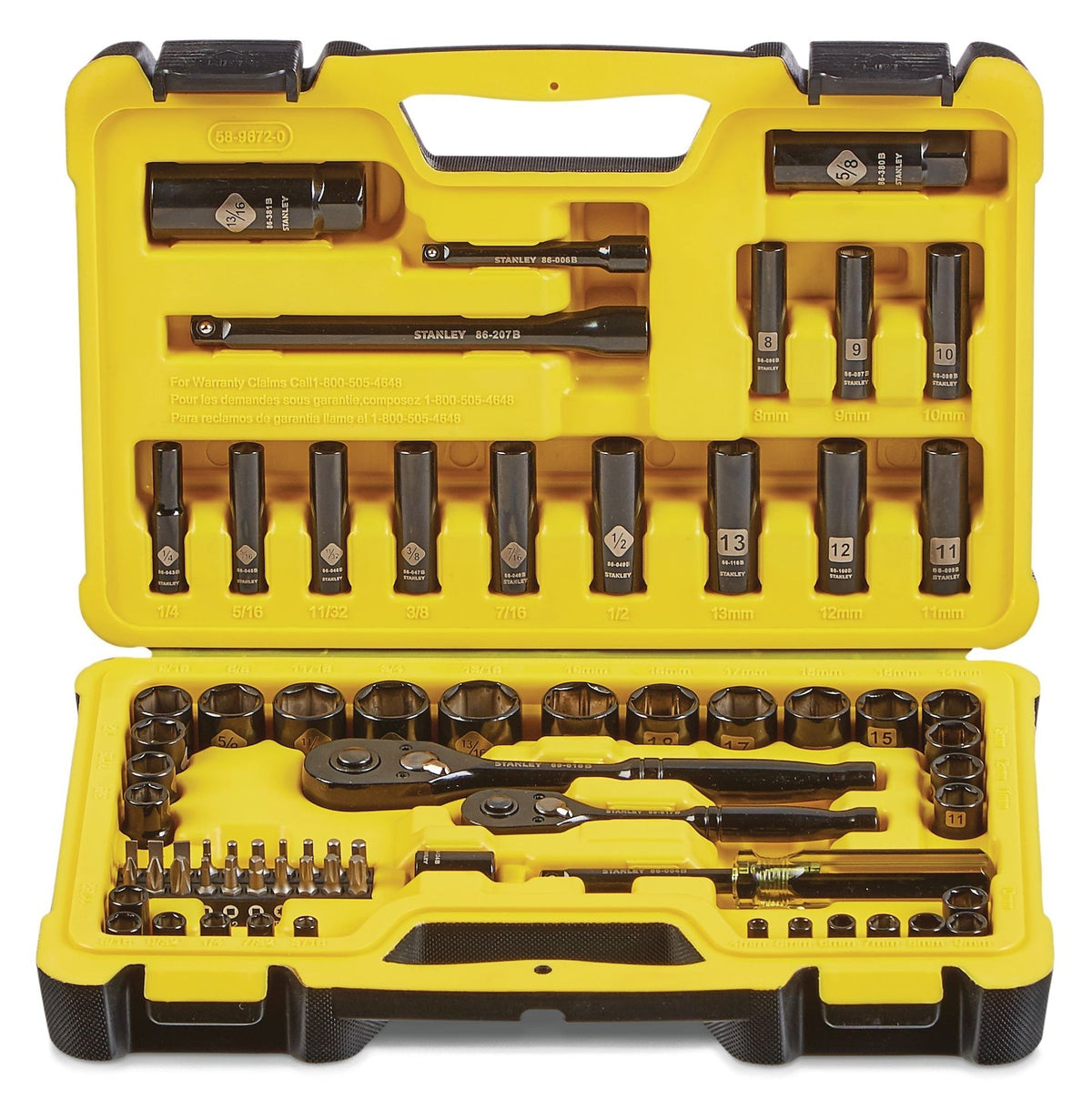 Socket Sets, 70-pc, Black - Item 0004311 O4