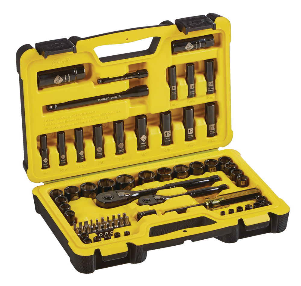 Socket Sets, 70-pc, Black - Item 0004311 O4