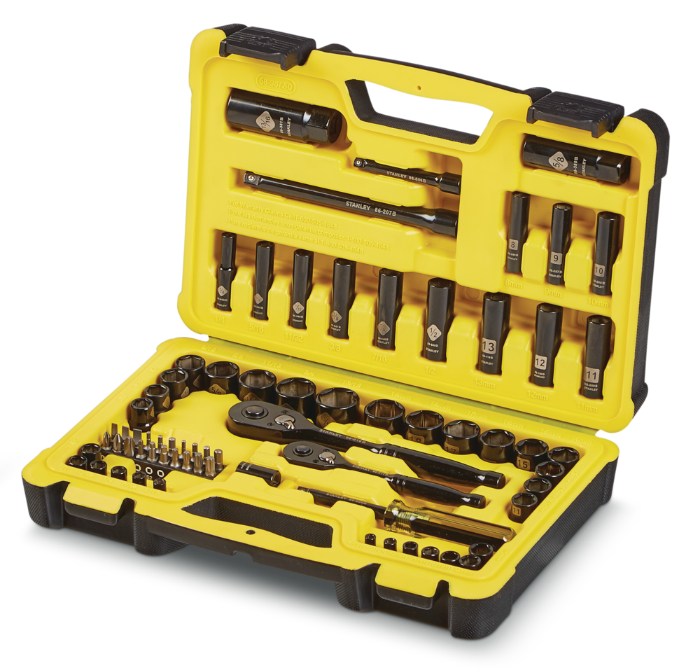 Socket Sets, 70-pc, Black - Item 0004311 O4