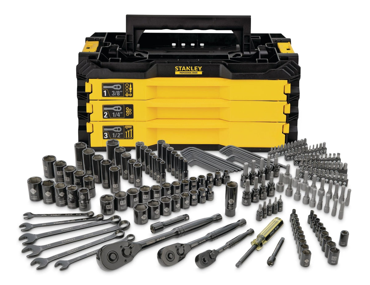 Socket Sets, 203-pc, Black - Item 0004285 O4