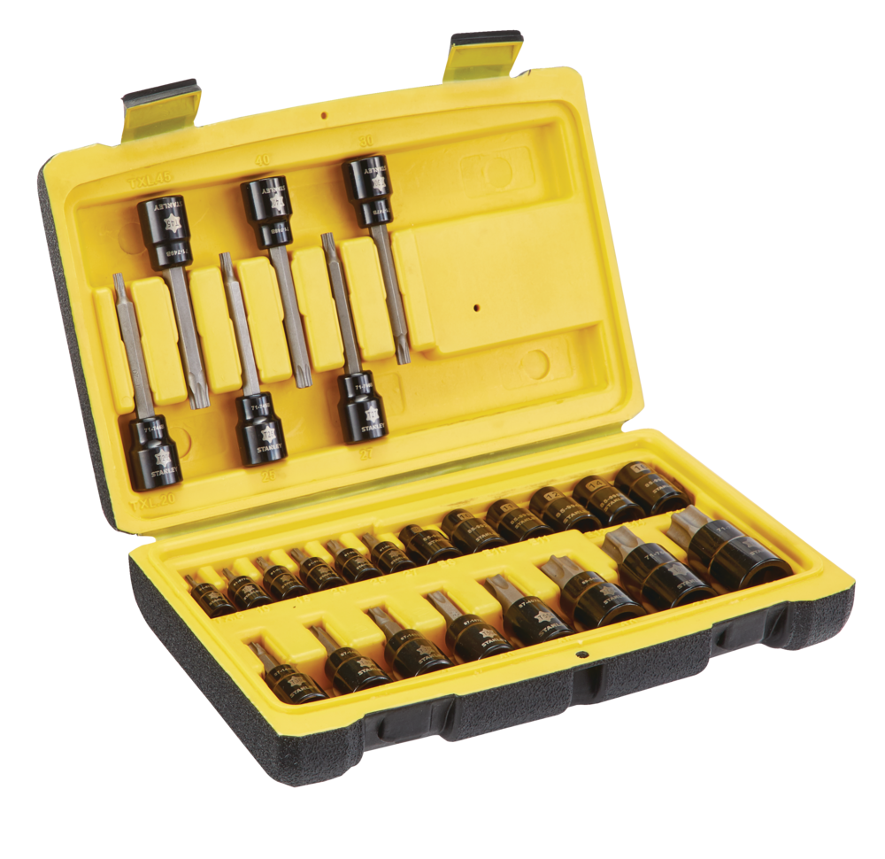 Socket Sets, 26-pc, Black - Item 0004334 X6