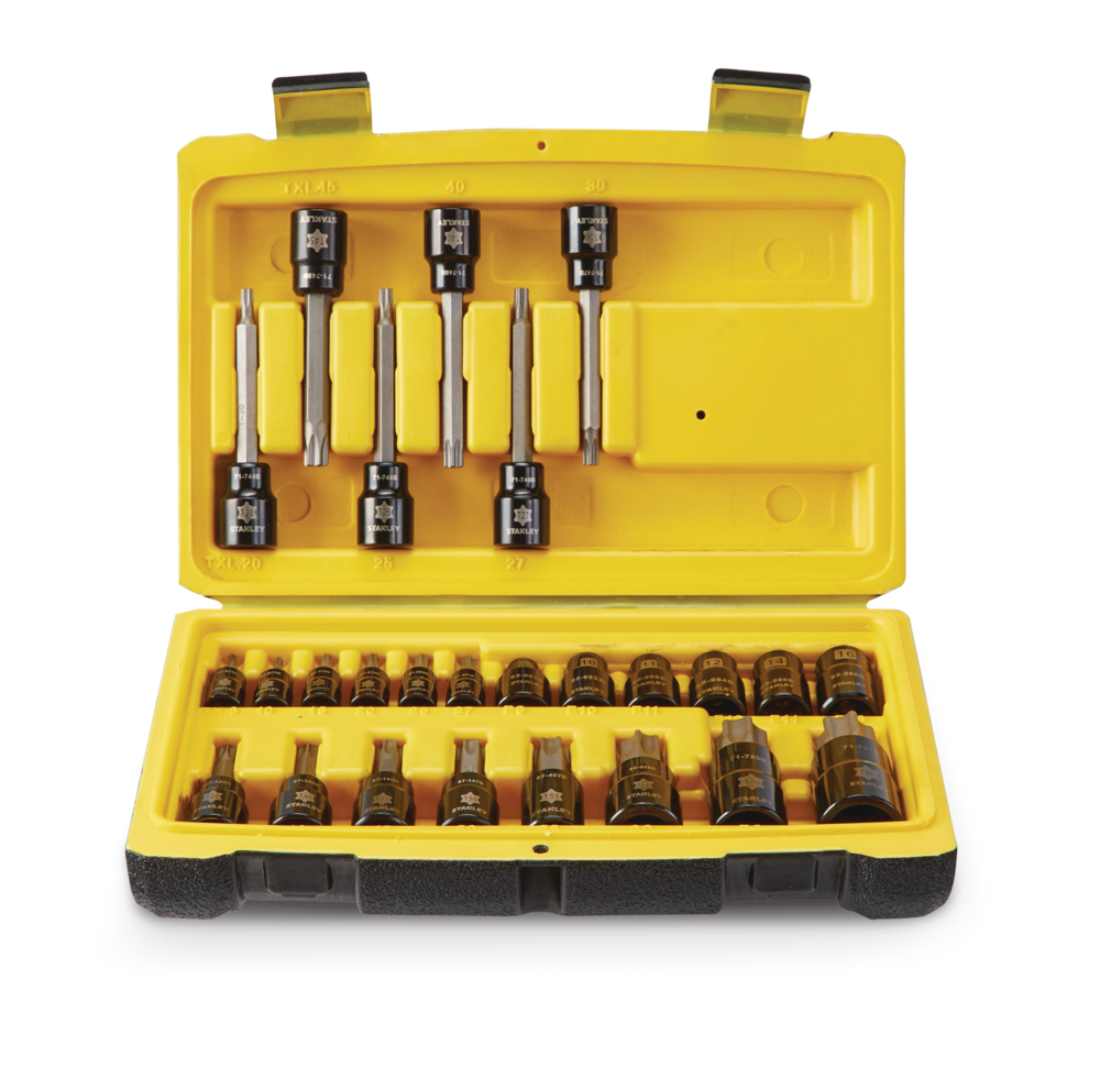 Socket Sets, 26-pc, Black - Item 0004334 X6