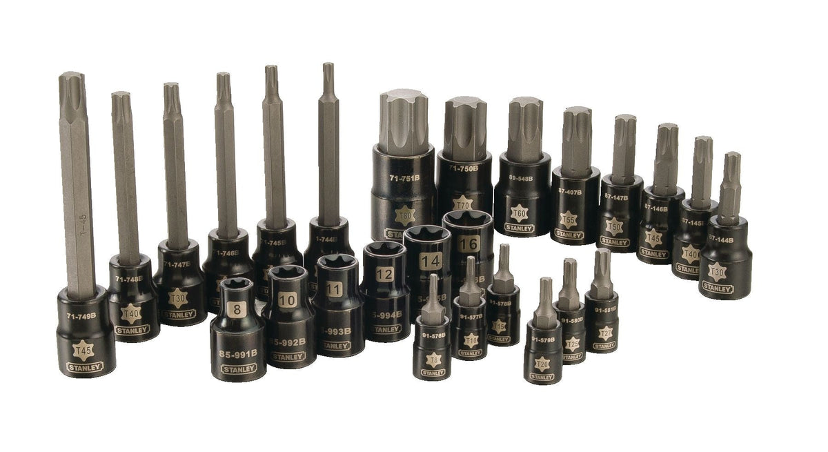 Socket Sets, 26-pc, Black - Item 0004334 X6