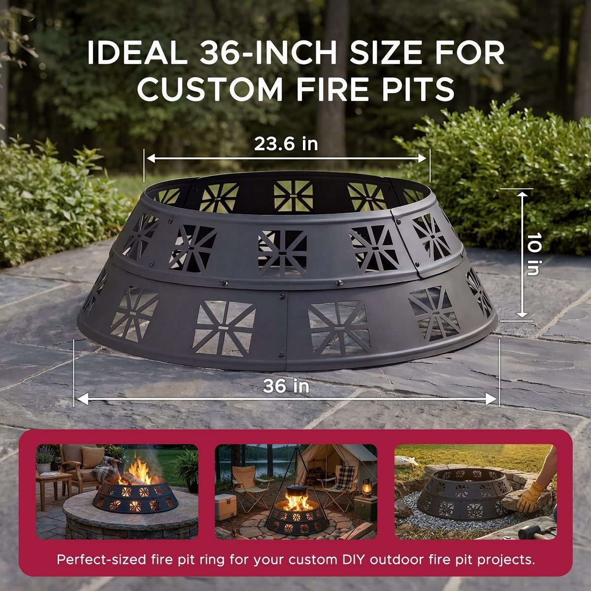 Firepits and Fire Bowls, Black - Item 0003969 T2