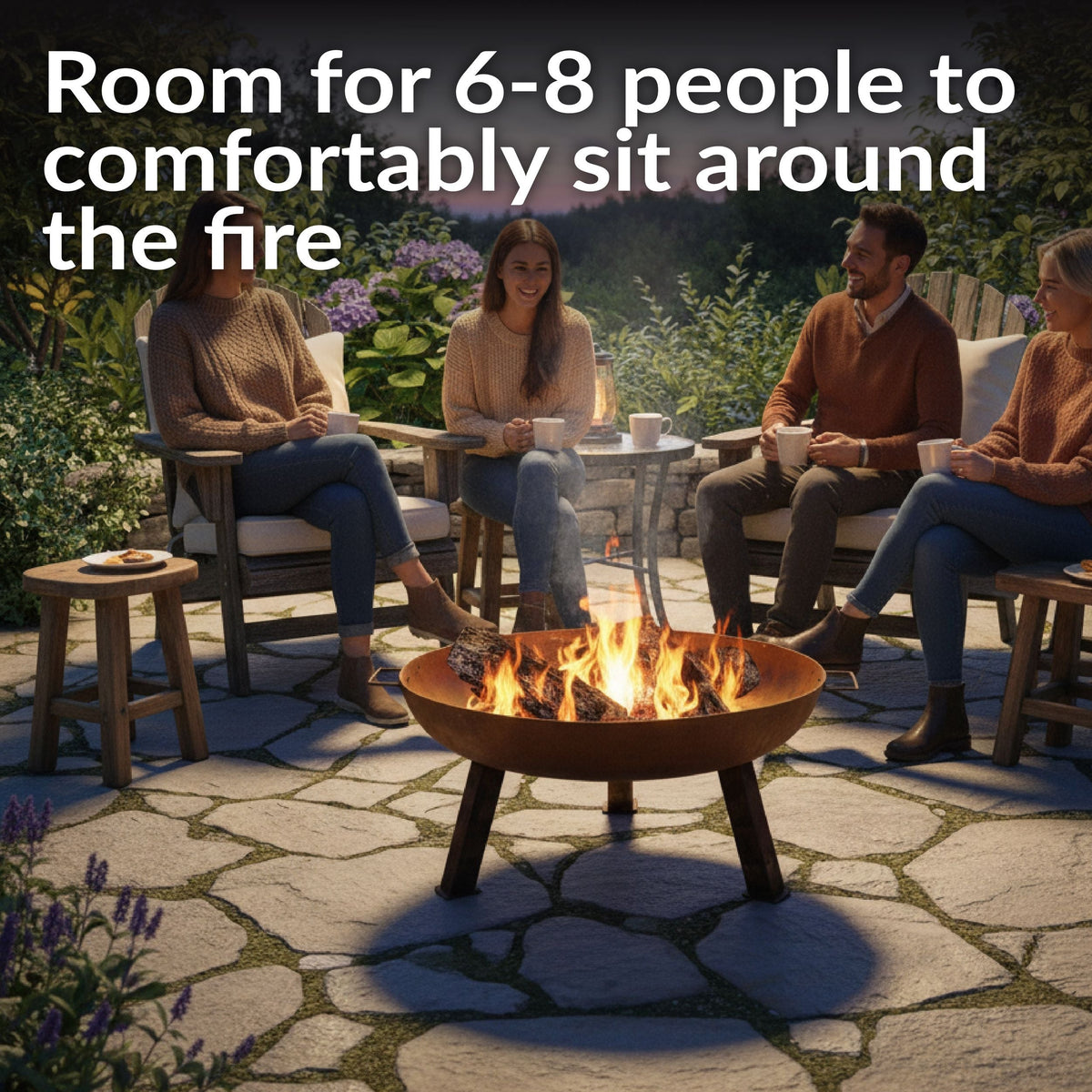 Firepits and Fire Bowls, 30-in, Cast Iron - Item 0003952 L9