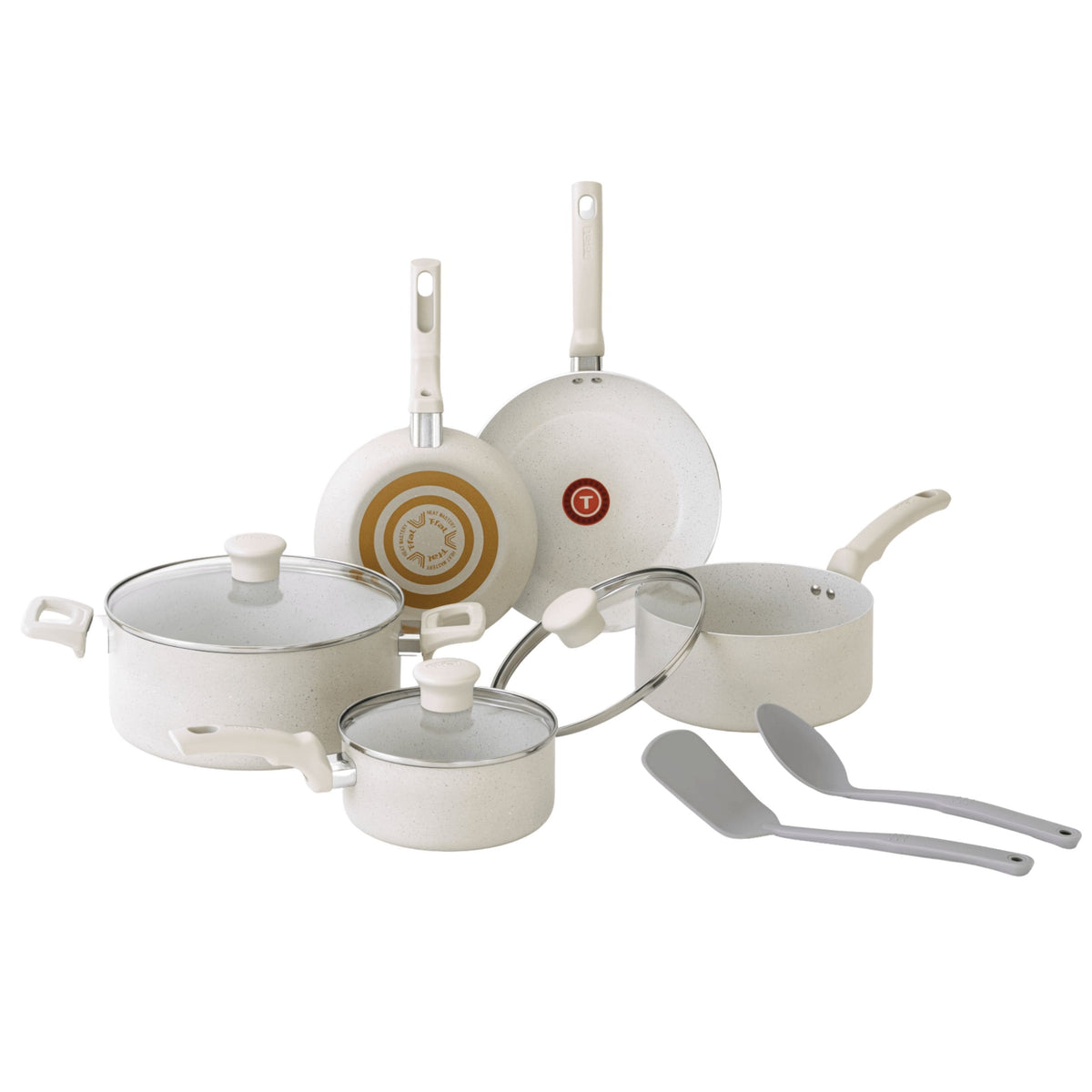 Cookware Sets, 10-Piece, Non-stick, Beige - Item 0008294 I7