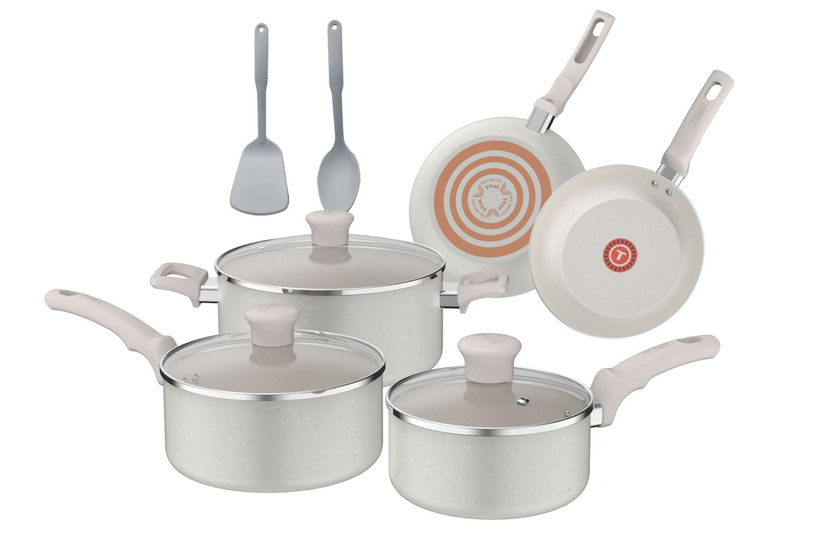 Cookware Sets, 10-Piece, Non-stick, Beige - Item 0008294 I7