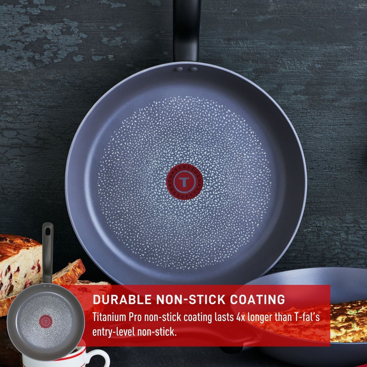 Cookware Sets, 10-pc, Non-stick, Grey - Item 0008299 E5