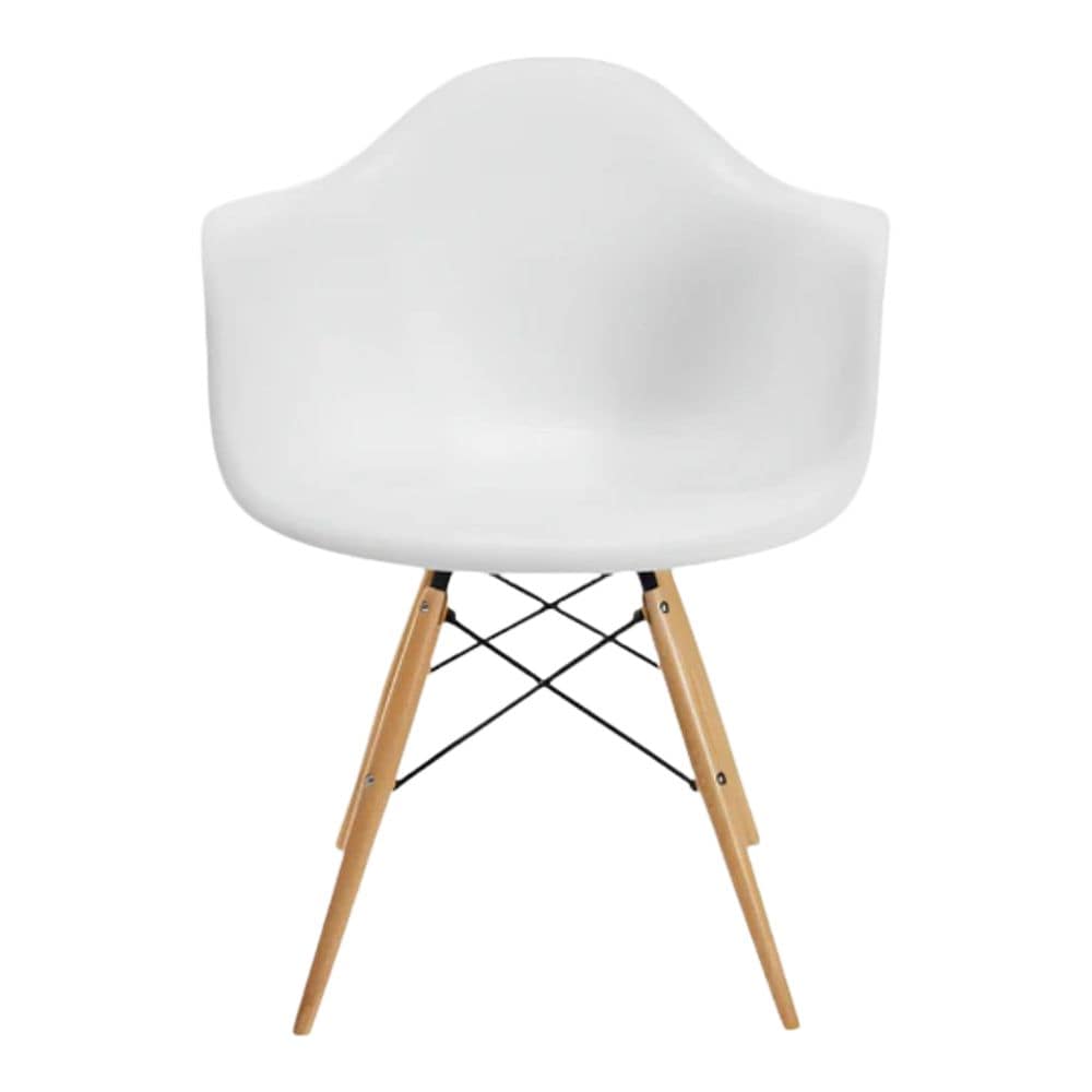 Kitchen & Dining Room Furniture, Plastic, Wood, White - Item 0008421 M1