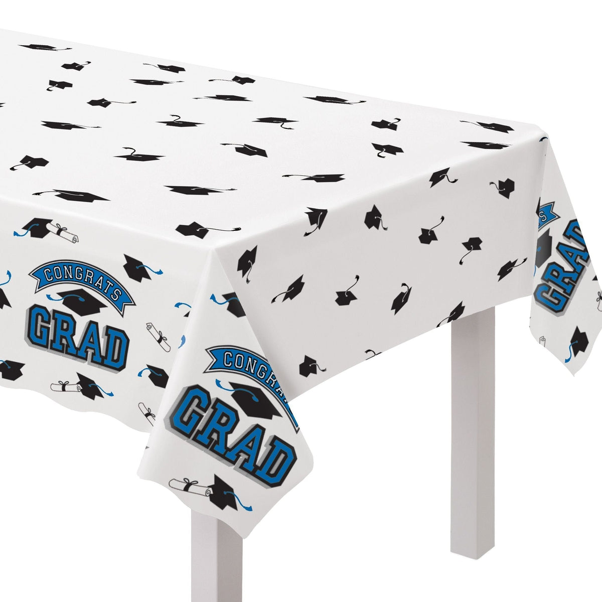 Dining & Entertaining, 54x84, Plastic, Reusable, Navy - Item 0006682 E1