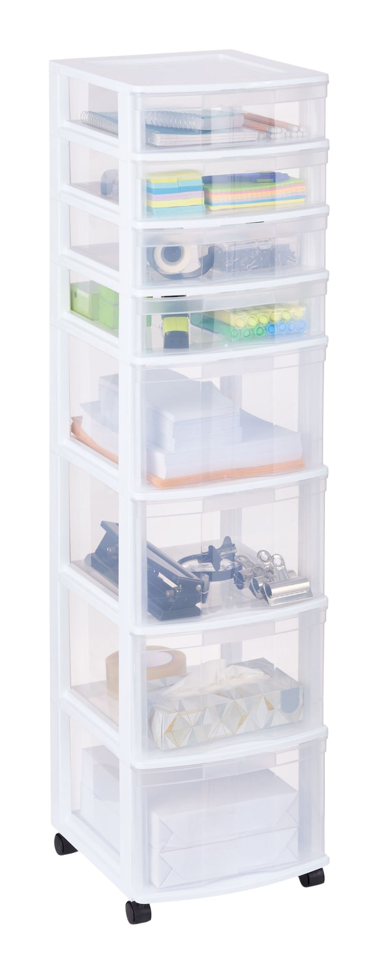 Storage Drawers & Carts, Clear - Item 0009436 H9