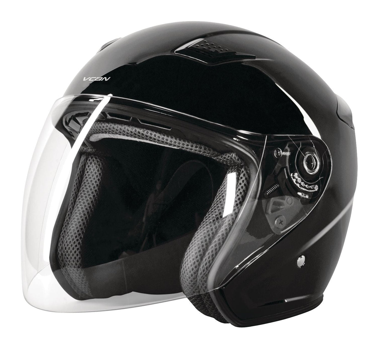 Motorcycle Helmets, Assorted Sizes, Black - Item 0001523 O6