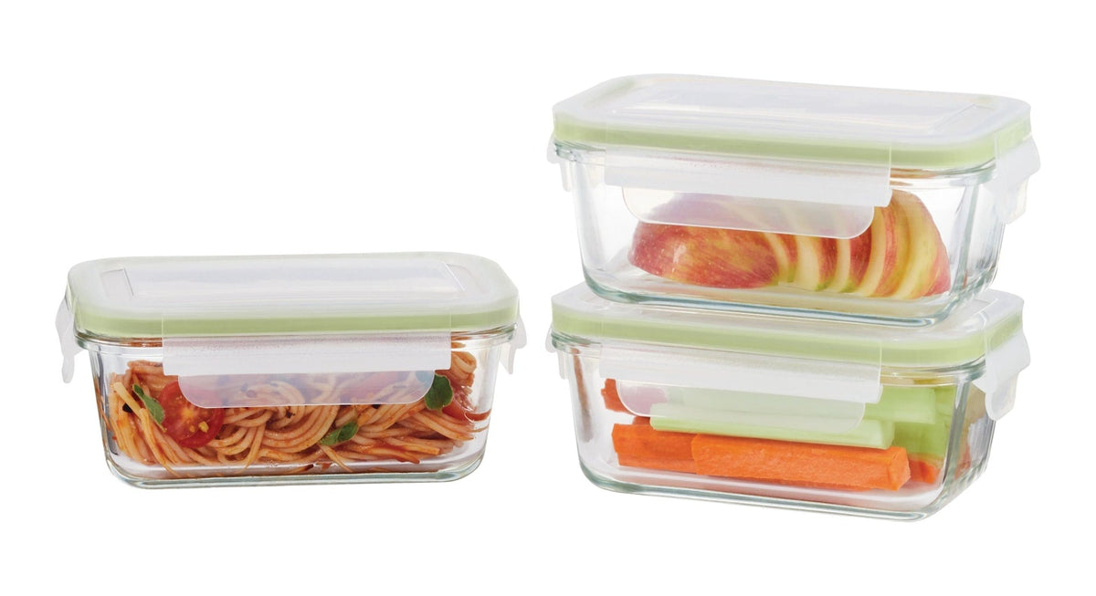 Food Organizers, 485 mL, 3 Count, Glass - Item 0006983 S3