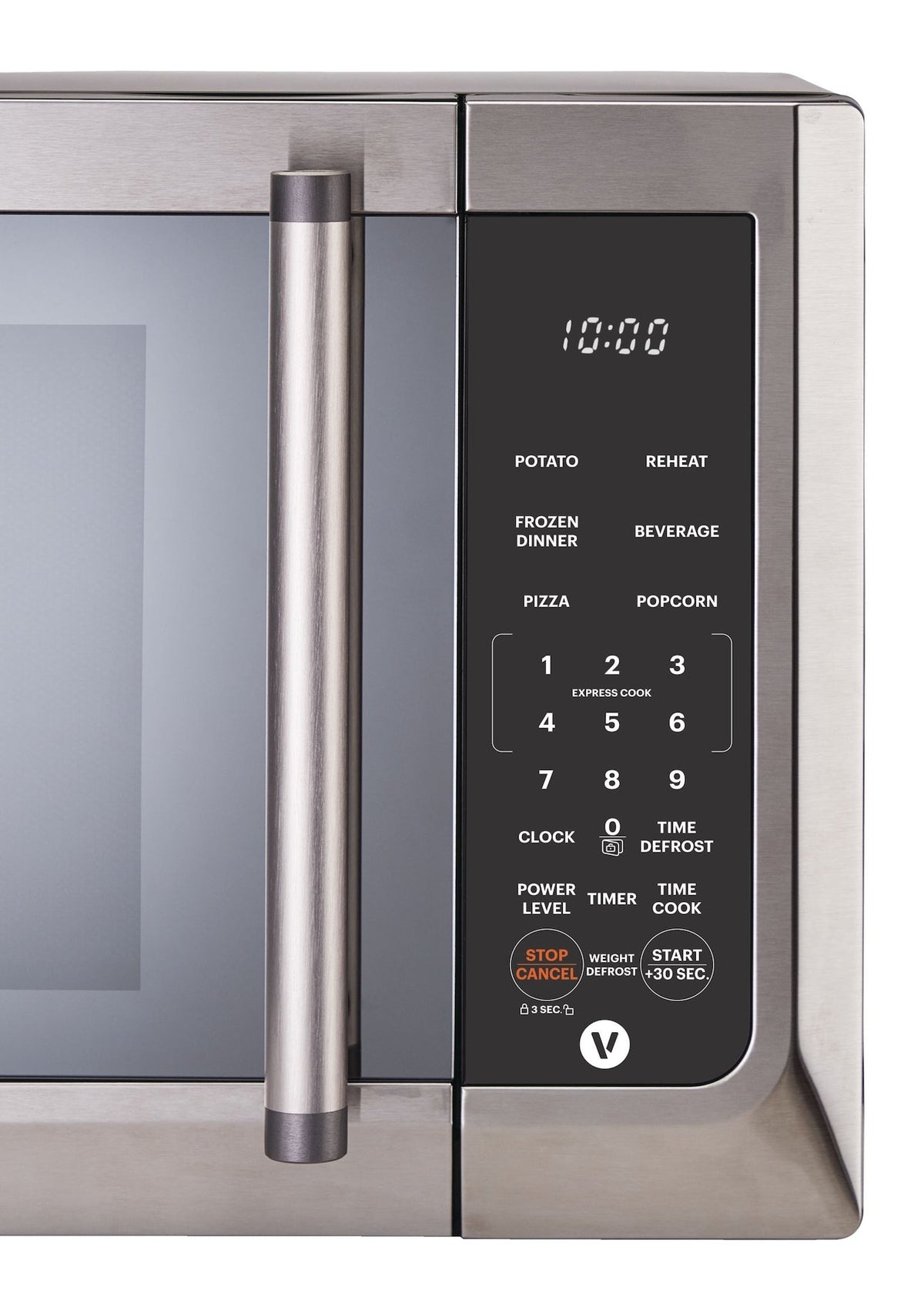 Microwave, Stainless Steel - Item 0001651 H8